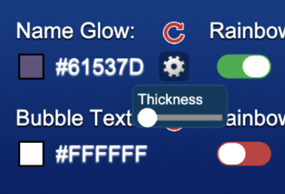 New Update: Custom Rainbow Name and Rainbow Test