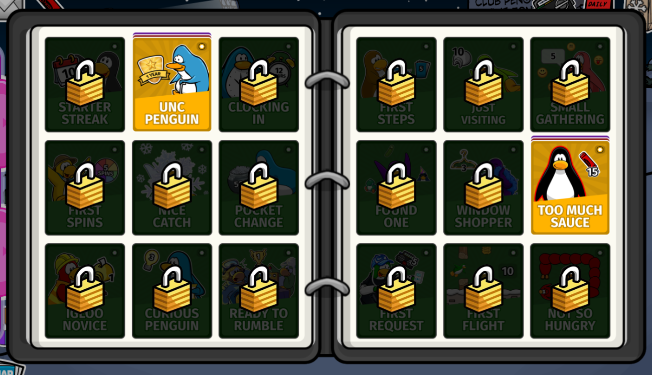 Achievement System, New Postcards & More