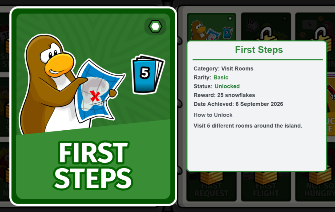 Achievement System, New Postcards & More